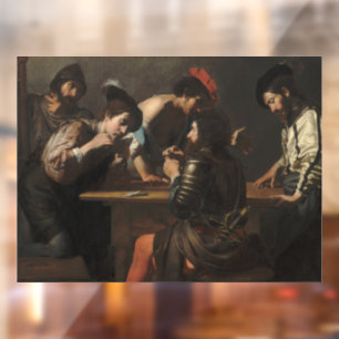 The Cheats, Mercenary Soldiers Playing Cards Window Cling