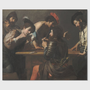 The Cheats, Mercenary Soldiers Playing Cards Wrapping Paper