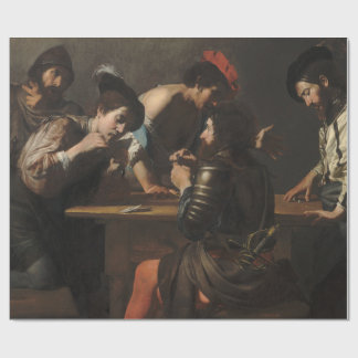The Cheats, Mercenary Soldiers Playing Cards Wrapping Paper