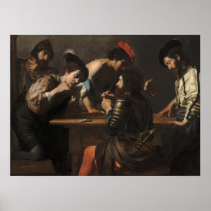 The Cheats - Valentin de Boulogne Fine Art Poster