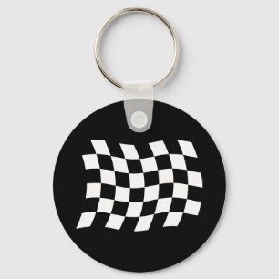 The Checkered Flag Keychain