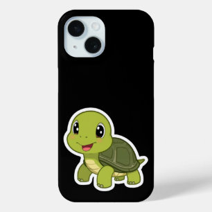 The Cheerful Turtle Who Never Rushed iPhone 15 Case