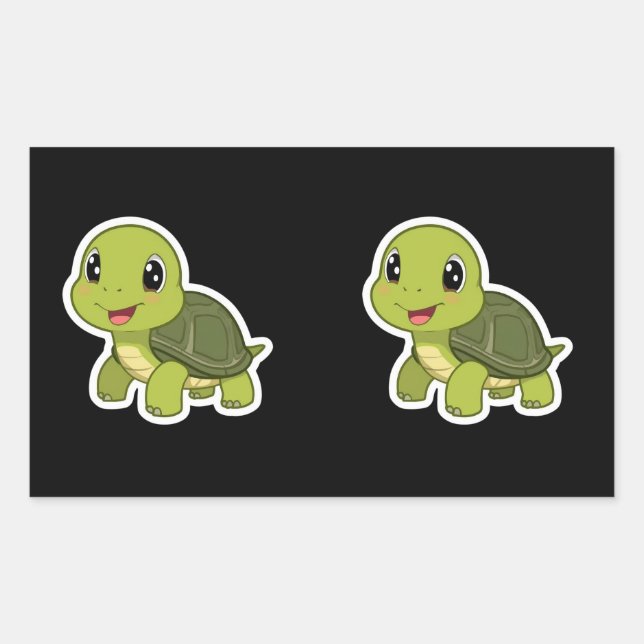 The Cheerful Turtle Who Never Rushed Sticker (Front)