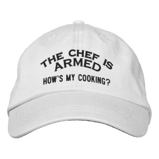 The Chef is ARMED 2 Embroidered Hat