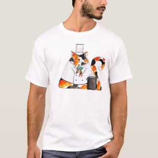 The Chef Puff Cat T-Shirt
