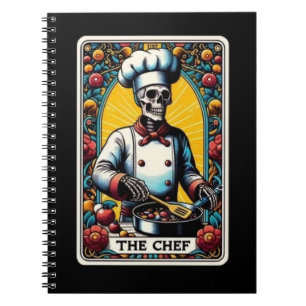 The Chef Tarot Card Notebook Collection
