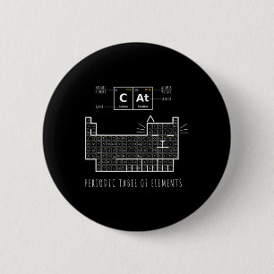 The Chemistry Cat Lovers  2 Inch Round Button
