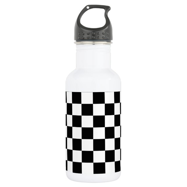 The Chequered Flag 532 Ml Water Bottle (Front)