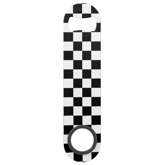 The Chequered Flag Speed Bottle Opener (Front)