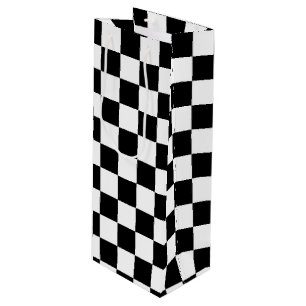 The Chequered Flag Wine Gift Bag