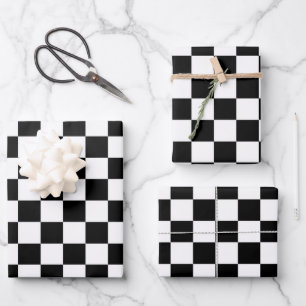 The Chequered Flag   Wrapping Paper Sheet