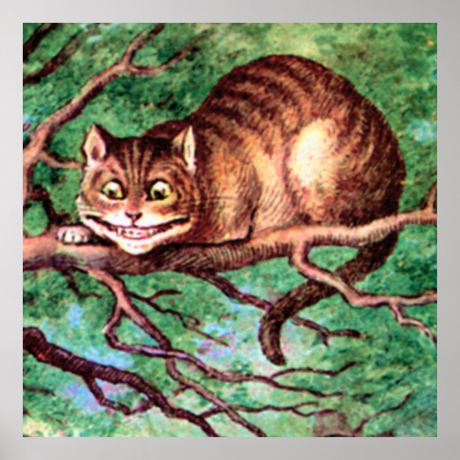 The Cheshire Cat from Alice in Wonderland Poster (Front)