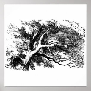 The cheshire cat poster