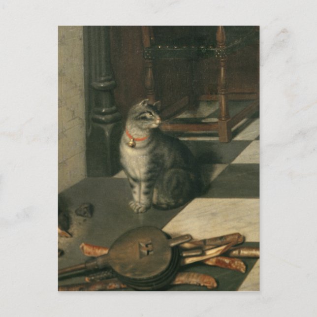 The Chess Players, c.1670 Postcard (Front)