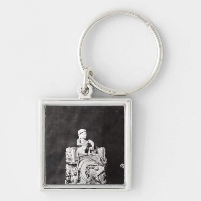 The Chessboard of Charlemagne' Keychain (Front)