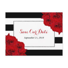 The Chic Modern Luxe Wedding Collection- Red Roses