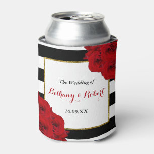 The Chic Modern Luxe Wedding Collection- Red Roses Can Cooler