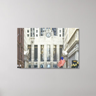 'The Chicago Board of Trade, Chicago, Illinois' Canvas Print