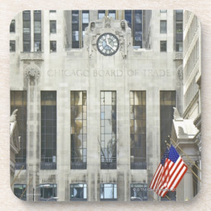 'The Chicago Board of Trade, Chicago, Illinois' Coaster