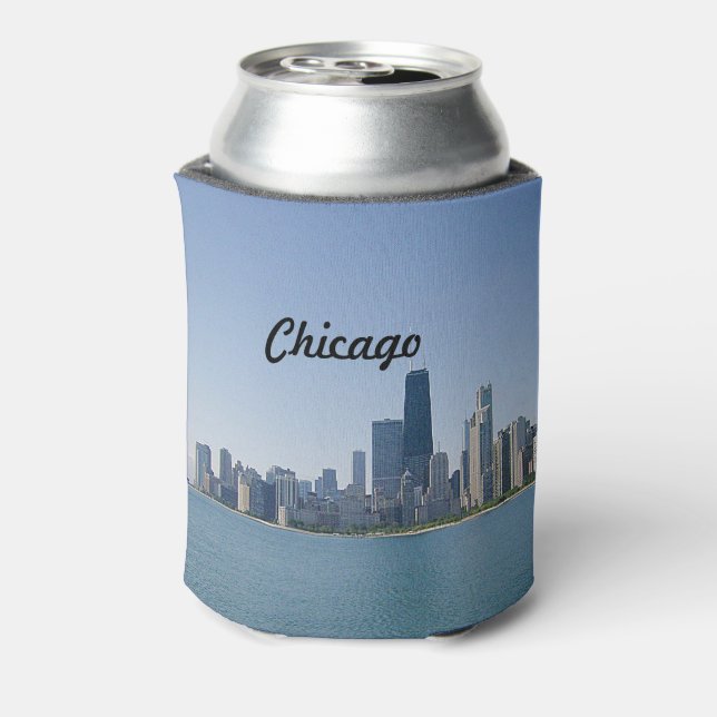 The Chicago Skyline Can Cooler (Can Back)