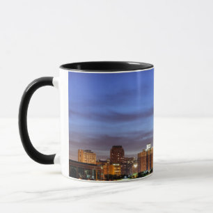 The Chicago skyline from the Adler Planetarium Mug