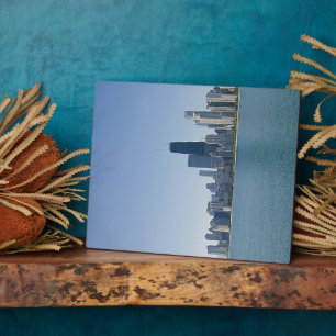 The Chicago skyline Plaque