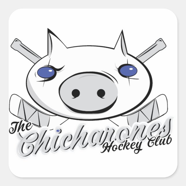 The Chicharones Square Sticker (Front)