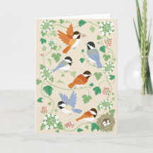 The Chickadee Song Greeting Card