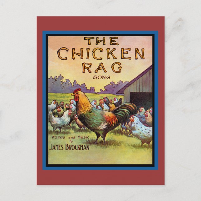 The Chicken Rag Postcard (Front)