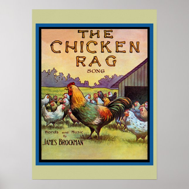 The Chicken Rag Poster (Front)
