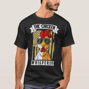The Chicken Whisperer Barnyard Harvest Farming Bar T-Shirt