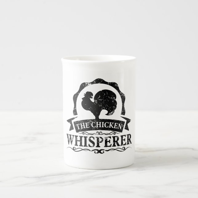 The Chicken Whisperer Funny Bone China Mug (Front)