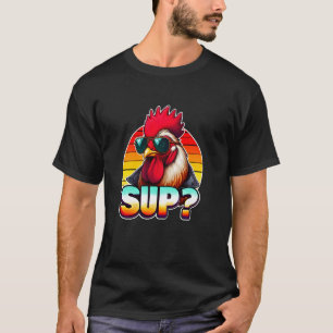 The Chicken Whisperer Funny Chicken Lover Farming  T-Shirt