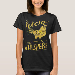 The Chicken Whisperer Golden Rooster T-Shirt