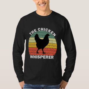 The Chicken Whisperer Retro Vintage Sun T-Shirt