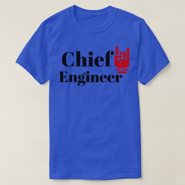 The Chief Engineer T-Shirt (Design Front)