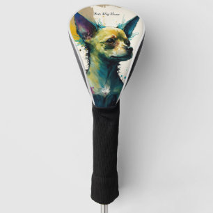 The Chihuahua Dog - Composition 004 Golf Head Cover