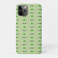 The Child and Frog Cute Pattern