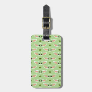 The Child and Frog Cute Pattern Luggage Tag