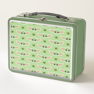 The Child and Frog Cute Pattern Metal Lunch Box