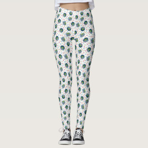The Child   Christmas Lights Pattern Leggings