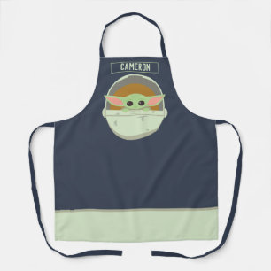 The Child Cute Bassinet Artwork Apron
