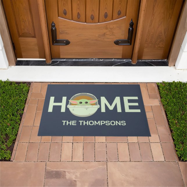 The Child Cute Bassinet Artwork Doormat (Outdoor)