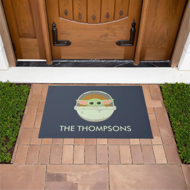 The Child Cute Bassinet Artwork Doormat (Outdoor)