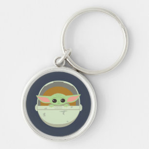 The Child Cute Bassinet Artwork Keychain