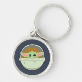 The Child Cute Bassinet Artwork Keychain