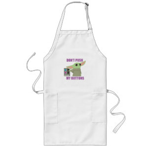 The Child   Don't Push My Buttons Long Apron