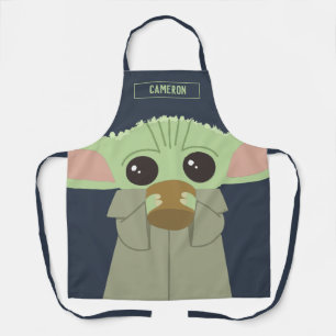 The Child   Holding Cup Apron