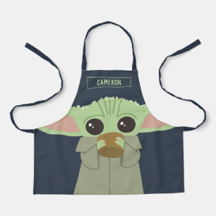 The Child   Holding Cup Apron