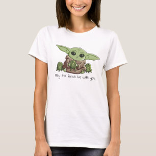 The Child Playing With Frogs Sketch Art T-Shirt